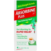 Absorbine Jr. Pain Relief Liquid 4 oz.