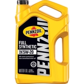Pennzoil Full Synthetic 5W-20 Motor Oil 5 qt.