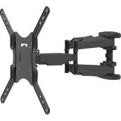 Kanto Full Motion TV Wall Mount for 26 to 55 in. TVs
