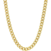 Sofia B. 18K Gold Plated Sterling Silver 6.5mm Curb Link Chain Necklace