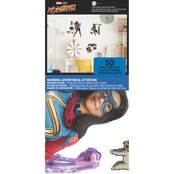 RoomMates Ms. Marvel Peel and Stick Wall Decals