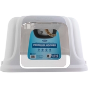 Petmate Premium Hooded Litter Box with Door, Large