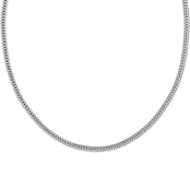 James Avery Sterling Silver Rectangle Foxtail Necklace