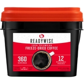 ReadyWise Freeze Dried Coffee Bucket 360 servings