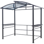 CasualWay Thorncrest 8 ft. x 5 ft. Hard Top Grill Gazebo
