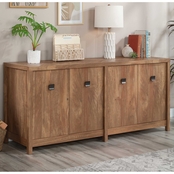 Sauder Cannery Bridge Office Credenza with Doors