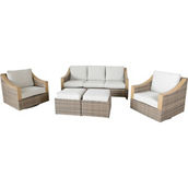 Sunmate Casual Burnsville 5 pc. Deep Seating Chat Set