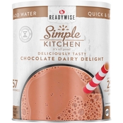 ReadyWise Simple Kitchen Chocolate Dairy Delight #10 Can, 57 servings