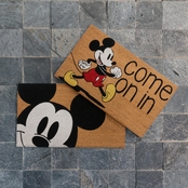 Disney Mickey Mouse Coir Mat 2 pk.