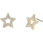 COACH 0.4 in. Goldtone Star Stud Earrings