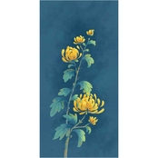 Inkstry Chrysanthemum Canvas Wrapped Giclee Art