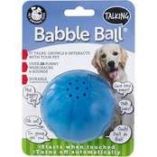 Petmate Pet Qwerks Talking Babble Ball Dog Toy, Large