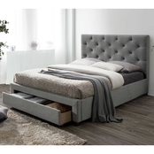 Furniture of America Sybella Upholstered Bed