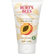 Burt's Bees Peach & Willow Bark Deep Pore Scrub 4 oz.