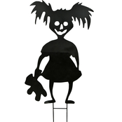 National Tree Company 38 in. Halloween Scary Girl Garden Stake