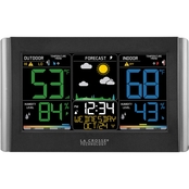 La Crosse Wireless Weather Forecast Station with Color LCD Display
