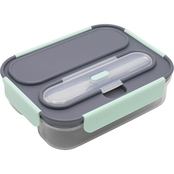 BUILT Gourmet 2 Compartment Bento with Ice Pack