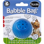 Petmate Pet Qwerks Talking Babble Ball Small Dog Toy