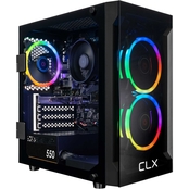 CLX Set AMD Ryzen 7 3.80GHz 16GB RAM Radeon Vega 8 1TB SSD Gaming PC