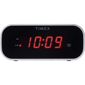 Timex Alarm Clock with 0.7 in. Red Display
