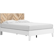 Signature Design by Ashley Ready To Assemble Piperton Platform Bed with Headboard