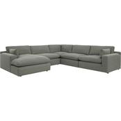 Millennium by Ashley Elyza 5 pc. Sectional with Chaise