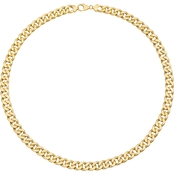 14K Yellow Gold 5.2mm Franco Chain Necklace