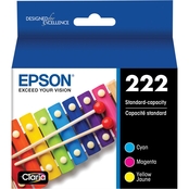 Epson T222 Color Multi Pack Ink Cartridge Standard Capacity