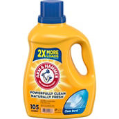 Arm & Hammer Clean Fresh Liquid Laundry Detergent, 105 oz.