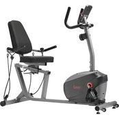 Sunny Health and Fitness Performance Interactive Series Recumbent Exercise Bike