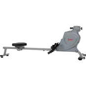 Sunny Health & Fitness Space Efficient Convenient Magnetic Rower
