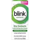 Blink Dry Contacts Lubricating Eye Drops .34 oz