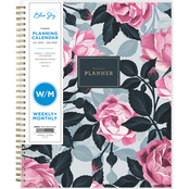 Bluesky Roosevelt Frosted Planning Calendar Weekly/Monthly  8.5 x 11 in.