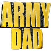 Mitchell Proffitt Army Dad Lapel Pin