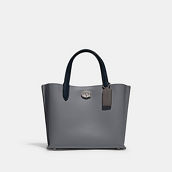 Coach Colorblock Leather Willow Tote 24