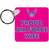 Mitchell Proffitt Air Force Proud Wife Keychain