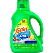 Gain Ultra OXI Liquid Laundry Detergent, Waterfall Delight, 88 oz.
