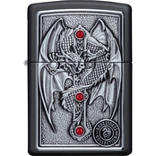 Zippo 218 Anne Stokes Gothic Guardian Emblem Lighter
