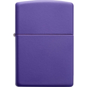Zippo Reg Purple Matte Lighter