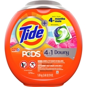 Tide Pods Plus Downy April Fresh Laundry Detergent Pacs 57 ct.