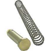 Geissele Super 42 Braided Spring and H2 Buffer Combo, Silver