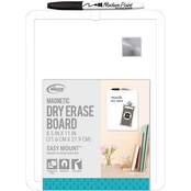 Mega Brands The Board Dudes Magnetic Dry Erase Plastic Framed Board 8.5 x 11