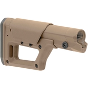 Magpul PRS Lite Adjustable Stock Fits Carbine/SR25/A5 Buffer Tube FDE