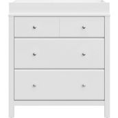 Storkcraft Carmel 3 Drawer Chest with Changing Topper
