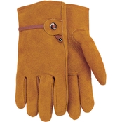 Midwest Gloves & Gear Men's Cowhide Leather Gloves