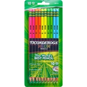 Ticonderoga Pre Sharpened Neon Pencils 10 ct.