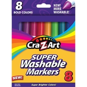 Cra-Z-Art Broadline Markers Washable Bold 8 ct.