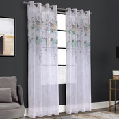 Commonwealth Home Fashions Floralie Grommet Curtain Panel