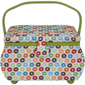 Dritz Curved Sewing Basket, Large