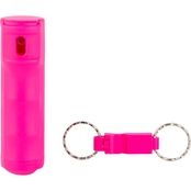 Sabre Pepper Gel Flip Top with Whistle 0.54 oz. Pink